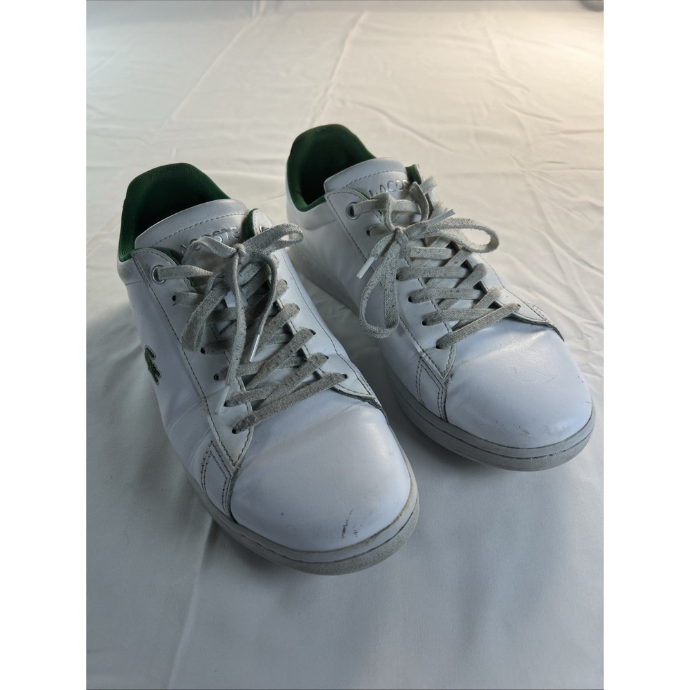 Lacoste Men's Hydez 119 Sneakers Size 9 US White Casual Low Top Shoes